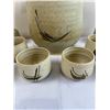 Image 3 : Pottery Punch Bowl Set