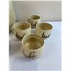 Image 4 : Pottery Punch Bowl Set