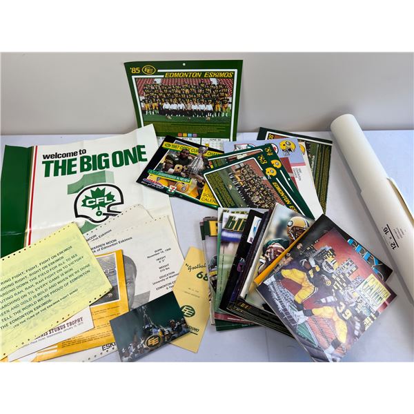 Edmonton Eskimo Memorabilia