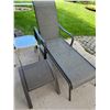 Image 1 : Patio Lounger & Side Table