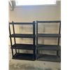 Image 1 : Four Tier Plastic Shelfs