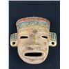 Image 4 : 2 Vintage Ceramic Decorative Face Masks Largest Being Approx 9" Tall
