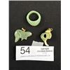 Image 1 : Nice Lot of Jade Pendants and Ring