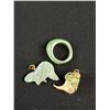 Image 4 : Nice Lot of Jade Pendants and Ring