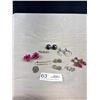 Image 1 : Nice Lot of Vintage Earrings Pins Etc