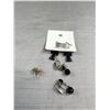 Image 5 : Nice Vintage Lot of Silver Tone Necklaces and Earrings