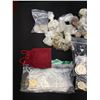 Image 2 : Vintage Leather Jewelry Box Full of Bags of World Coins and WW2 Bank Notes