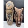 Image 2 : Nice Lot of Vintage Decorative Masks and Wall Plaques