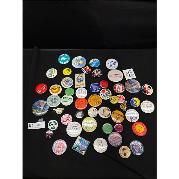 Large Lot of Misc Buttons