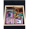 Image 4 : Large Lot of Yugion Cards In Wood Box