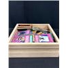 Image 5 : Large Lot of Yugion Cards In Wood Box