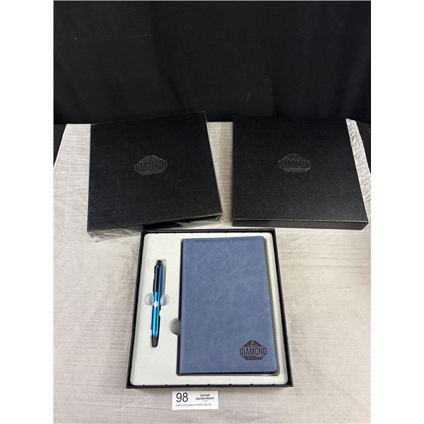 Lot of 2 New Unused Hublot Journals w/ Pen Box Set
