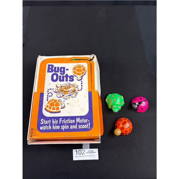 Cool Lot of Bugs Out Toys Still In Original Box