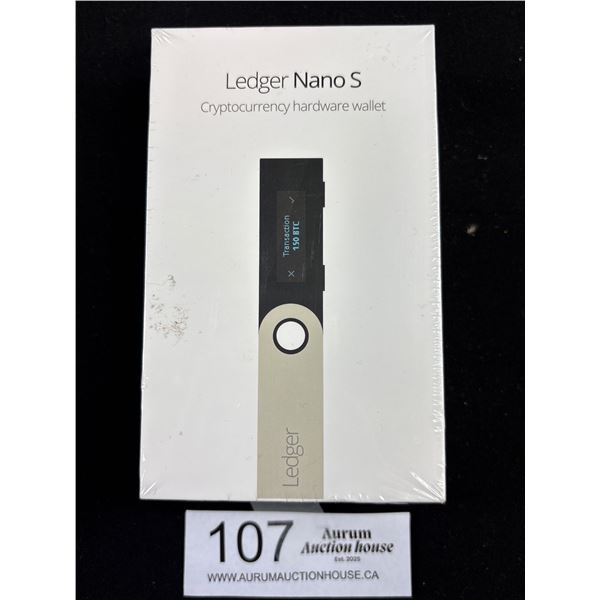 Unopened Ledger Nano S Bitcoin Wallet