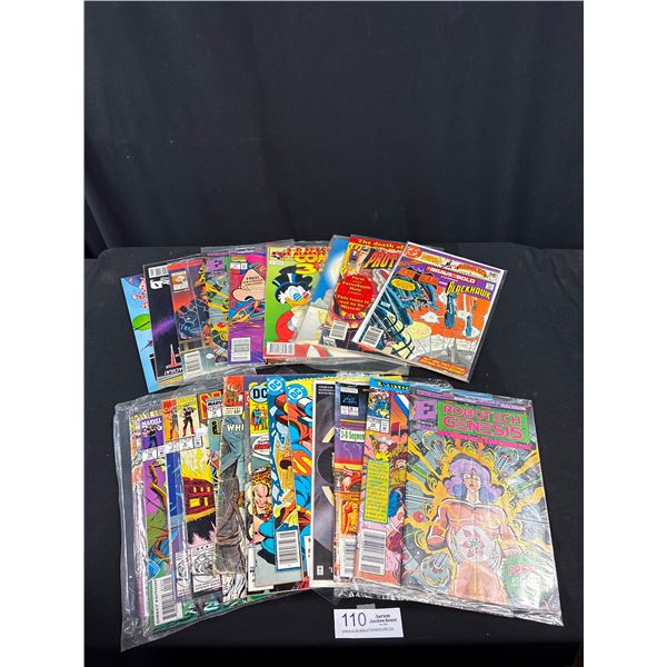Lot of 20+ Vintage Comics, Some in Bag
