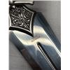 Image 3 : Nice Collectable Newer Skull in Cross Bones Dagger and Sheath