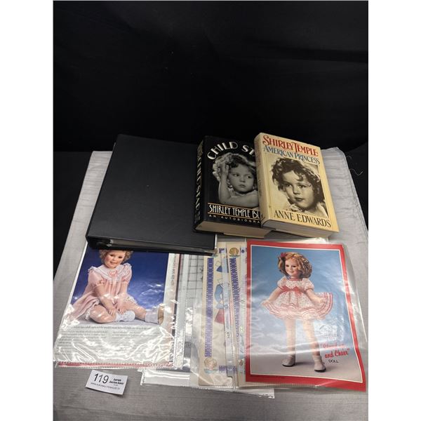 Vintage Collectable Lot of Shirley Temple Books,Pamphlets, etc