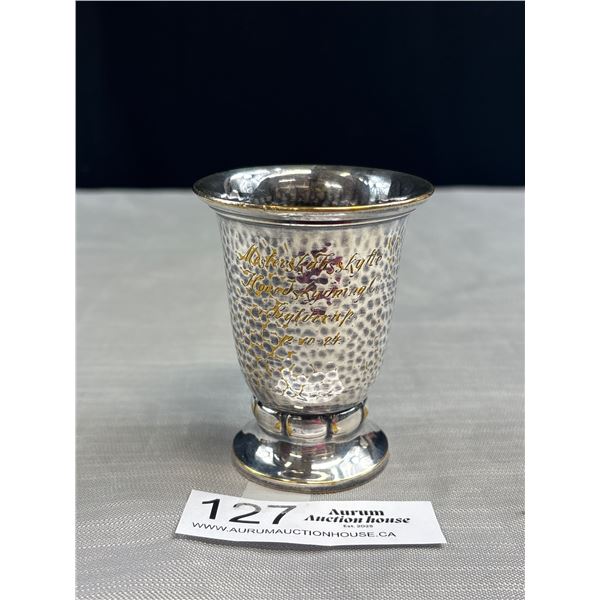 Danish Cup/Vase Dated 1924