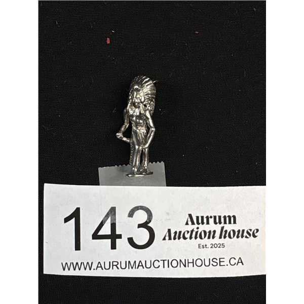 1st Nations Chief Sterling Pendant