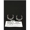 Image 1 : A Pair of Scottish Style Crescent Brooches