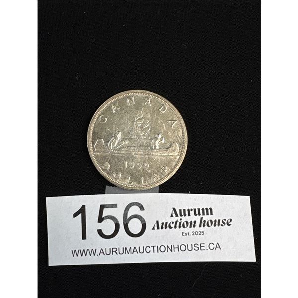 1959 Canadian Silver Dollar