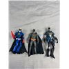 Image 2 : Vintage Lot of Batman and Wonder Woman Figurines