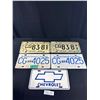 Image 1 : Pair of 1074 Manitoba License Plates Plus BC Plates etc