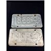 Image 3 : Pair of 1074 Manitoba License Plates Plus BC Plates etc