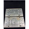 Image 5 : Pair of 1074 Manitoba License Plates Plus BC Plates etc