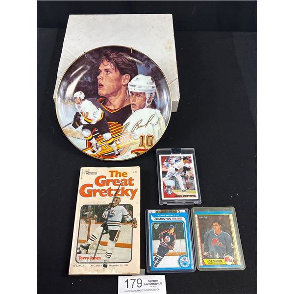 Collectible Sports Lot of Trading Cards Book etc