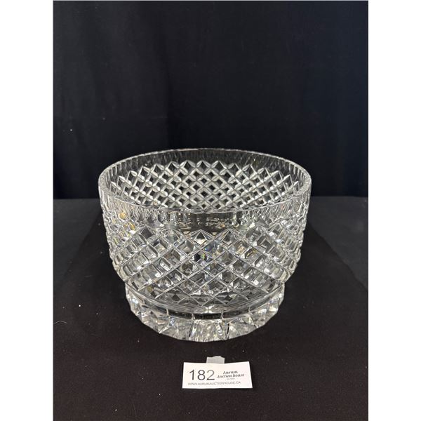 Very Large Crystal Bowl