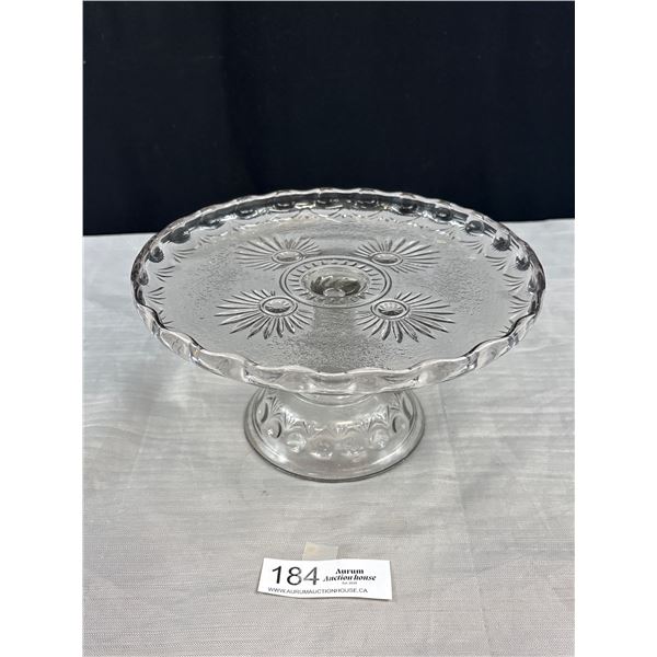 Very Nice Glass Cake Stand