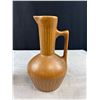 Image 2 : 2 Vintage Ceramic Pottery Pieces Vase and Pitcher