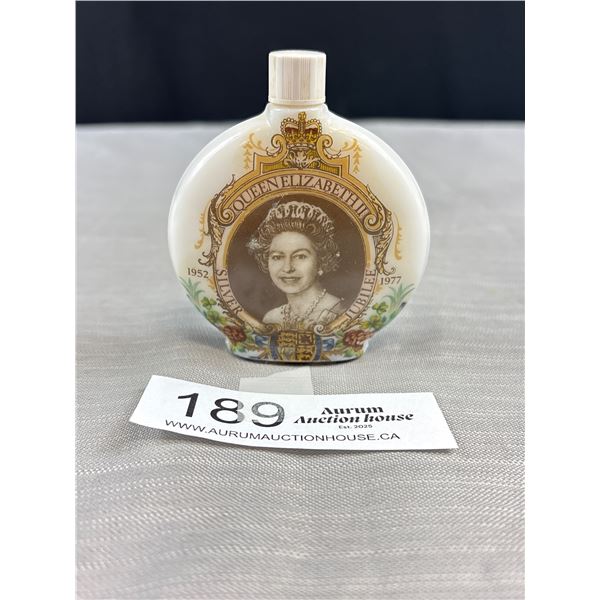 1977 Queen Elizabeth Silver Jubilee Perfume Bottle