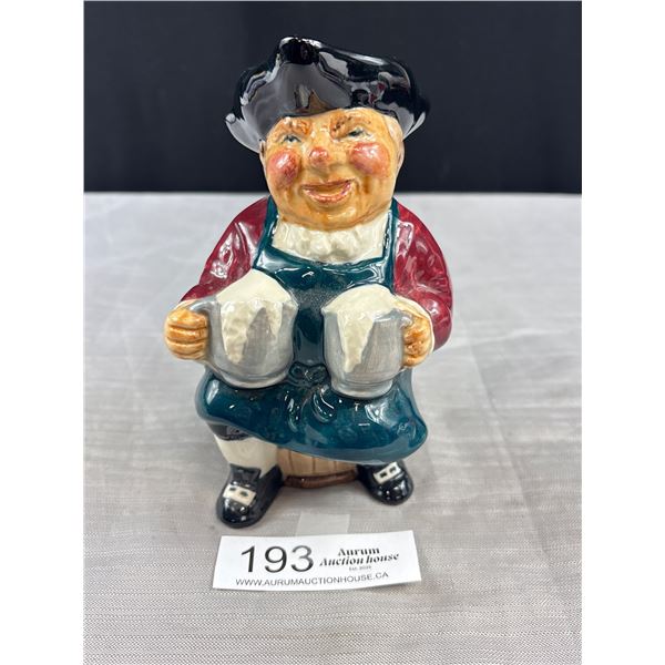 A Vintage Roy Kirkham Beer Bartender Toby Jug Mug