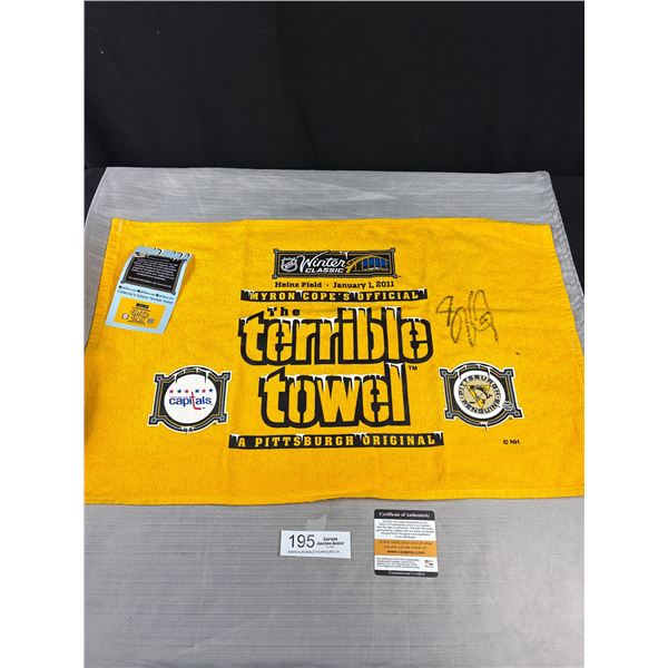 2011 NHL Winter Classic Terrible Towel Player Autographed with COA