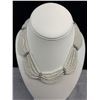 Image 3 : Mid Century Torteishell Trinket Box Filled with Pearl and Faux Pearl Necklaces