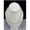 Image 4 : Mid Century Torteishell Trinket Box Filled with Pearl and Faux Pearl Necklaces