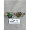 Image 1 : Two Very Nice Broches / Scarf Clips