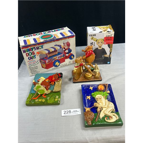 A Fun Home Décor Lot Wall Art Some New in Box