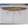 Image 1 : Large Model of a Native Outrigger Canoe No Shipping