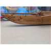 Image 3 : Large Model of a Native Outrigger Canoe No Shipping