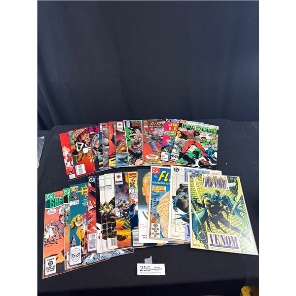 Large Lot of Vintage Comics Some on Board and Bag