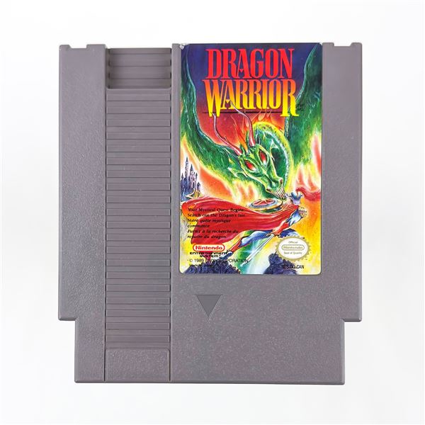 DRAGON WARRIOR NINTENDO NES GAME CARTRIDGE