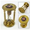 Image 1 : VINTAGE SS EMPRESS OF CANADA BRASS HOURGLASS