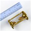 Image 7 : VINTAGE SS EMPRESS OF CANADA BRASS HOURGLASS