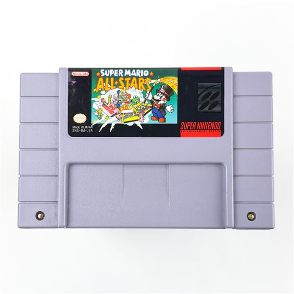 SUPER MARIO ALL-STARS SUPER NINTENDO CARTRIDGE