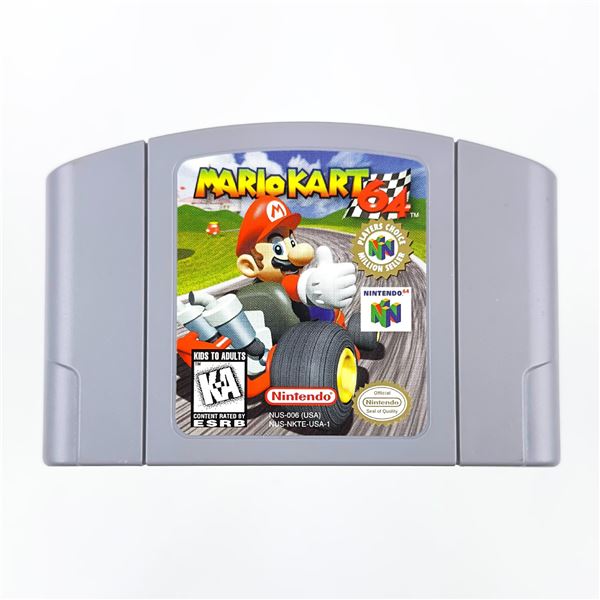 MARIO KART 64 PLAYER'S CHOICE N64 GAME CARTRIDGE