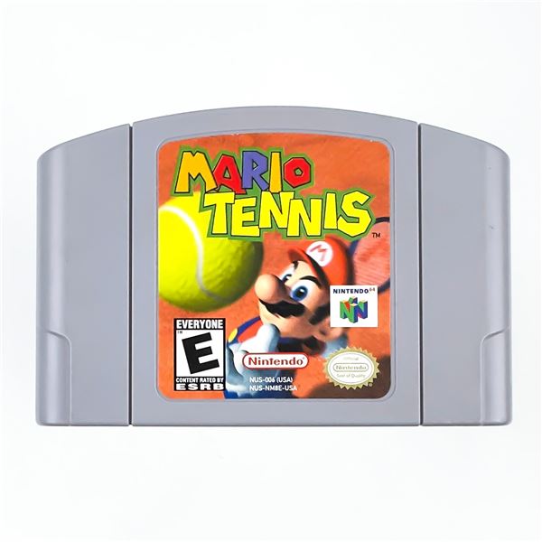 MARIO TENNIS NINTENDO 64 VIDEO GAME CARTRIDGE