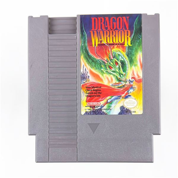 DRAGON WARRIOR NINTENDO NES GAME CARTRIDGE